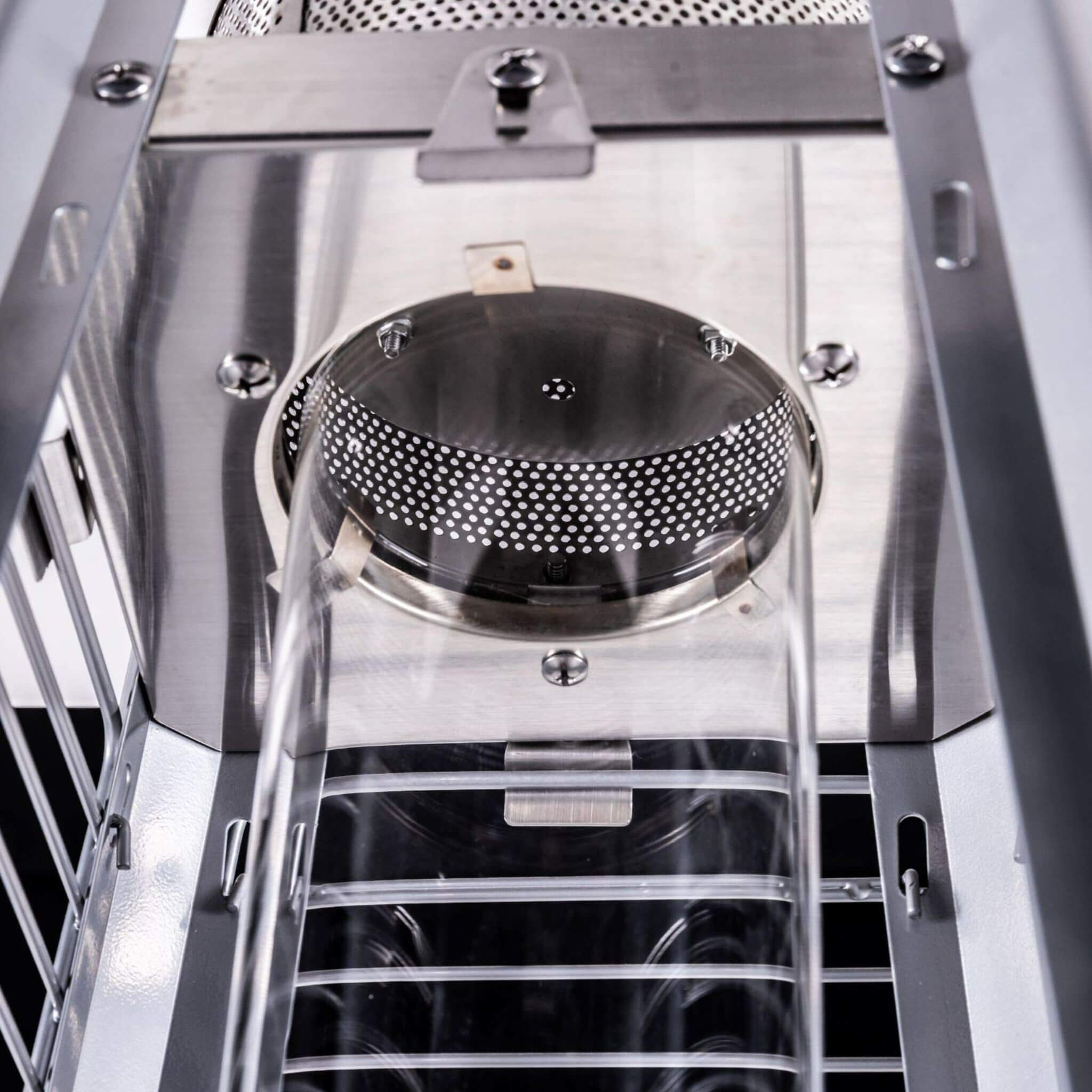 Legacy Heating Commercial Bronze Quartz Glass Tube Patio Outdoor Propane Heater For Backyards, Decks And Restaurants (SAK89210)