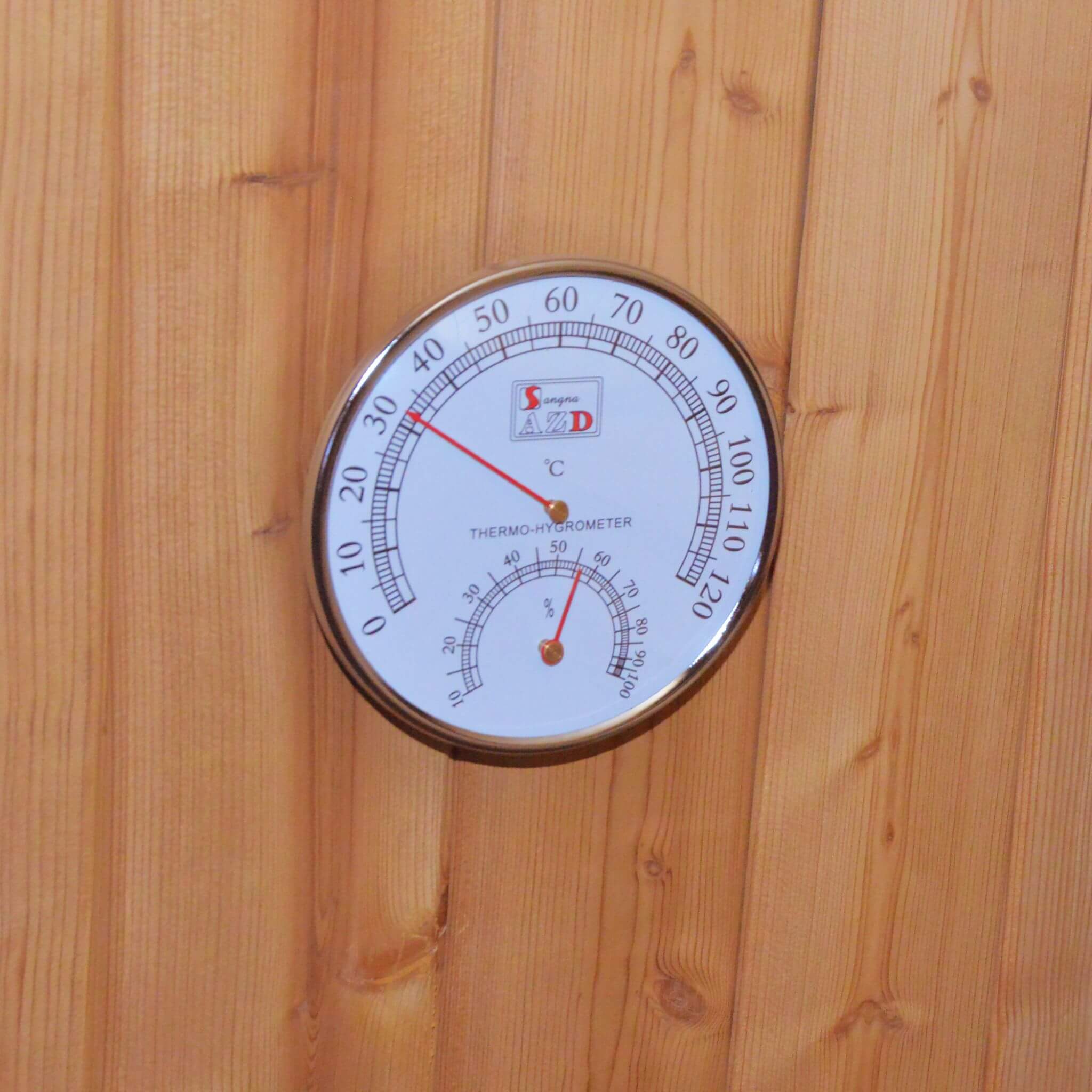 Thermora Ignite Large Premium American White Oak Outdoor Wooden Barrel Sauna With 4.5KW Sauna Heater (SAK45968)