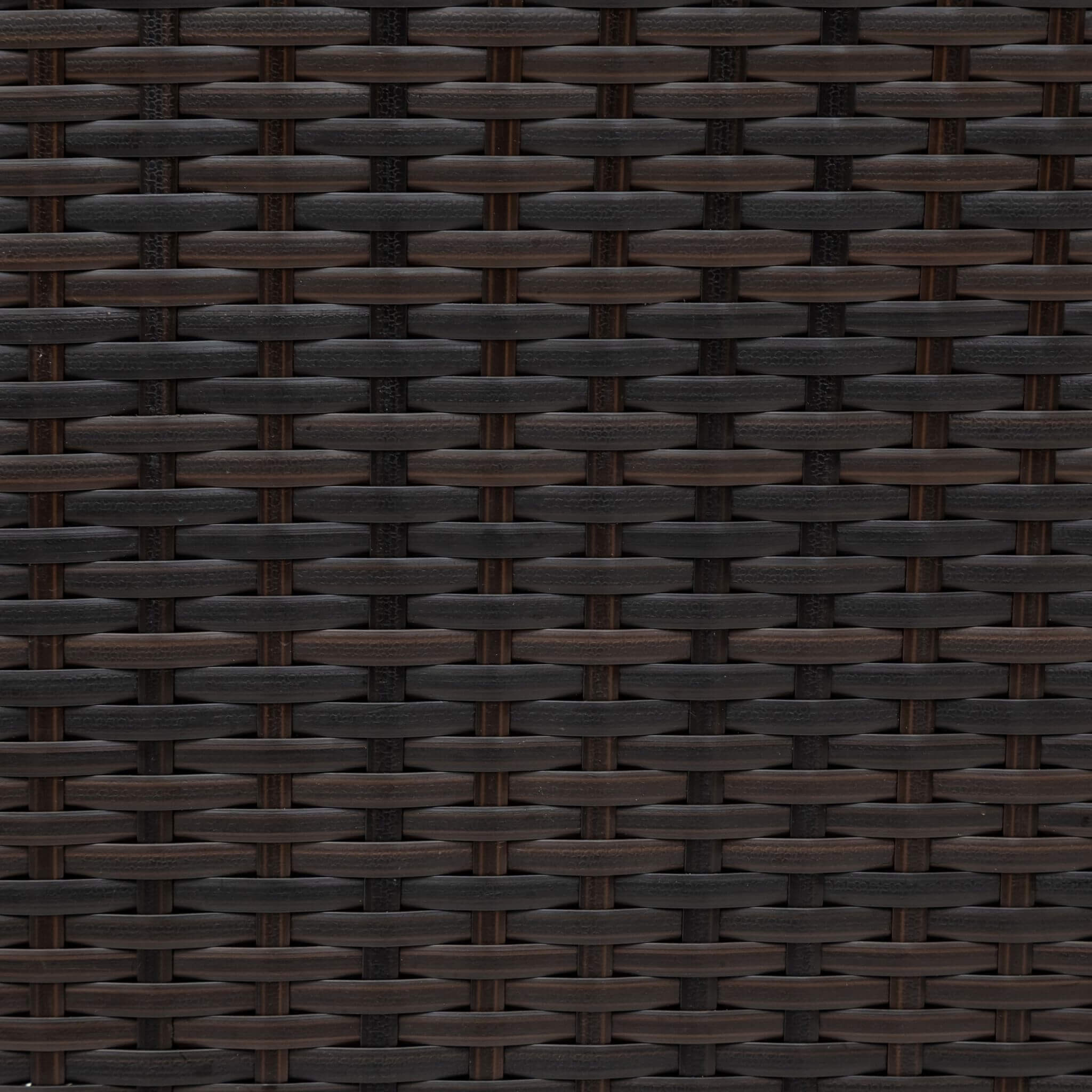 Alora Premium 5-Piece All-Weather Half-Moon Outdoor Rattan Wicker Patio Sectional Sofa Furniture Set With Tempered Glass Table (SAK32615)