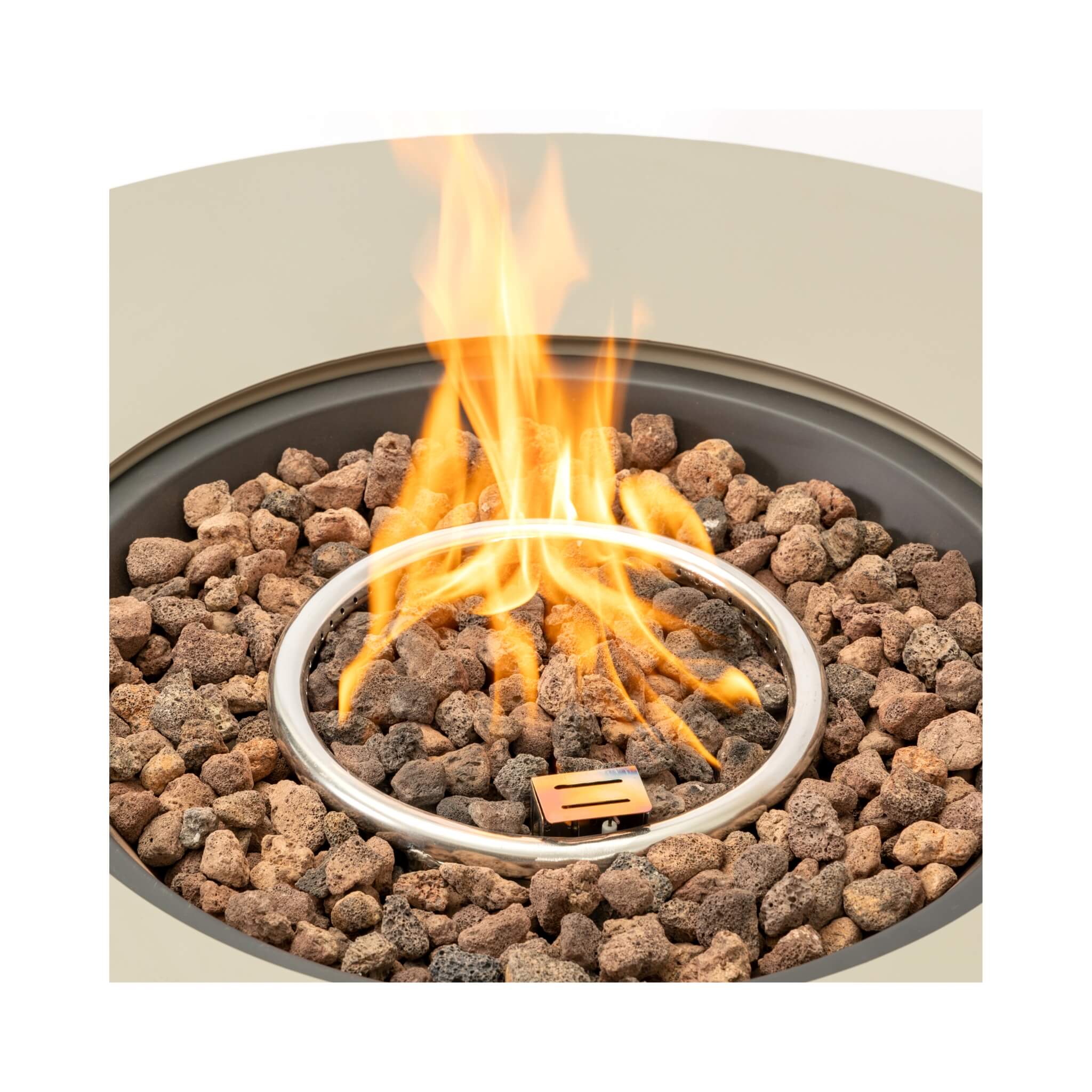 Alora Premium 36-Inch Round Outdoor Iron Patio Fire Pit Table With Metal Cover (SAK71954)