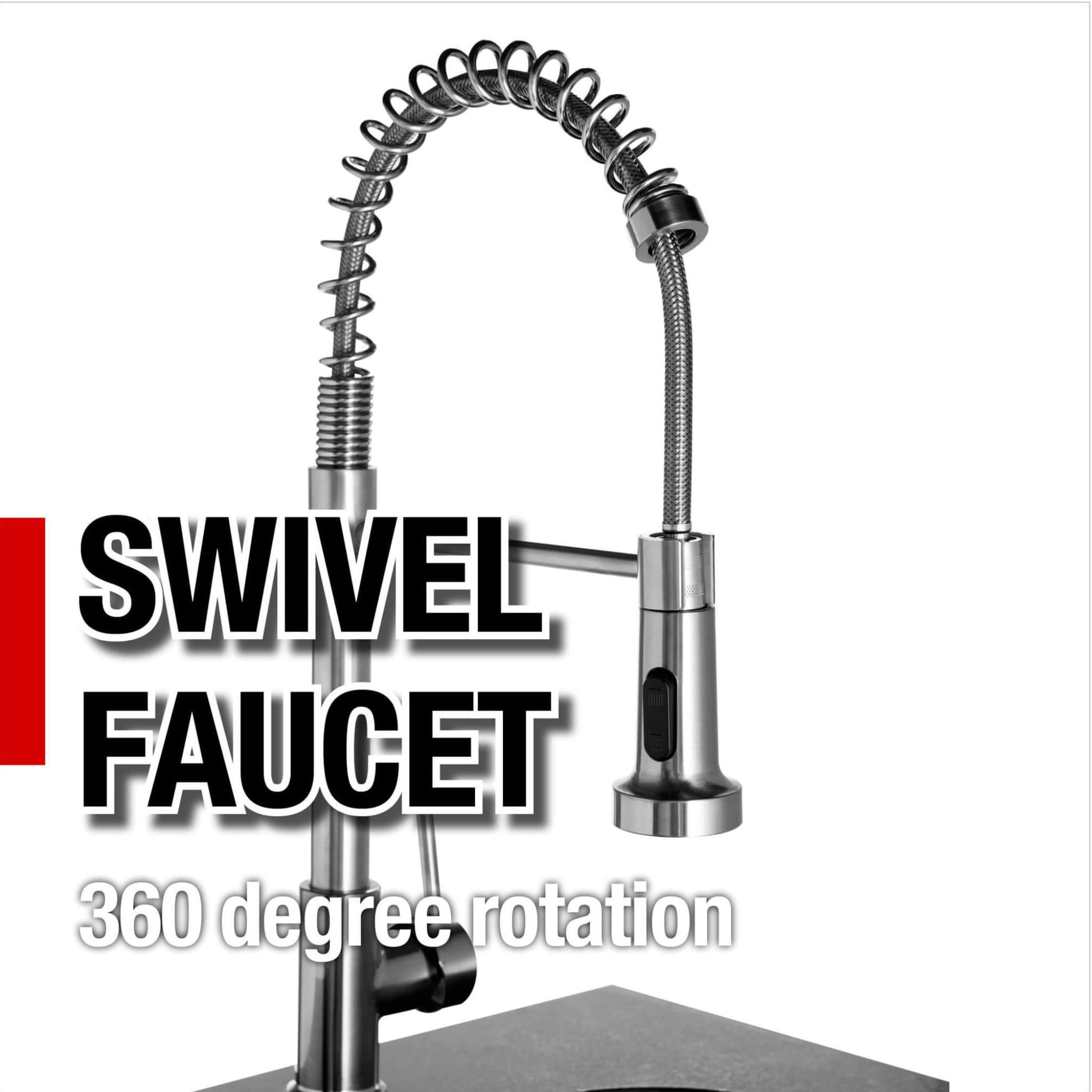 Castelle Flame Granite Outdoor BBQ Kitchen Island With 43-Inch 6-Burner Gas Grill, Rotisserie Kit, Cabinets, And Sink (SAK73518)