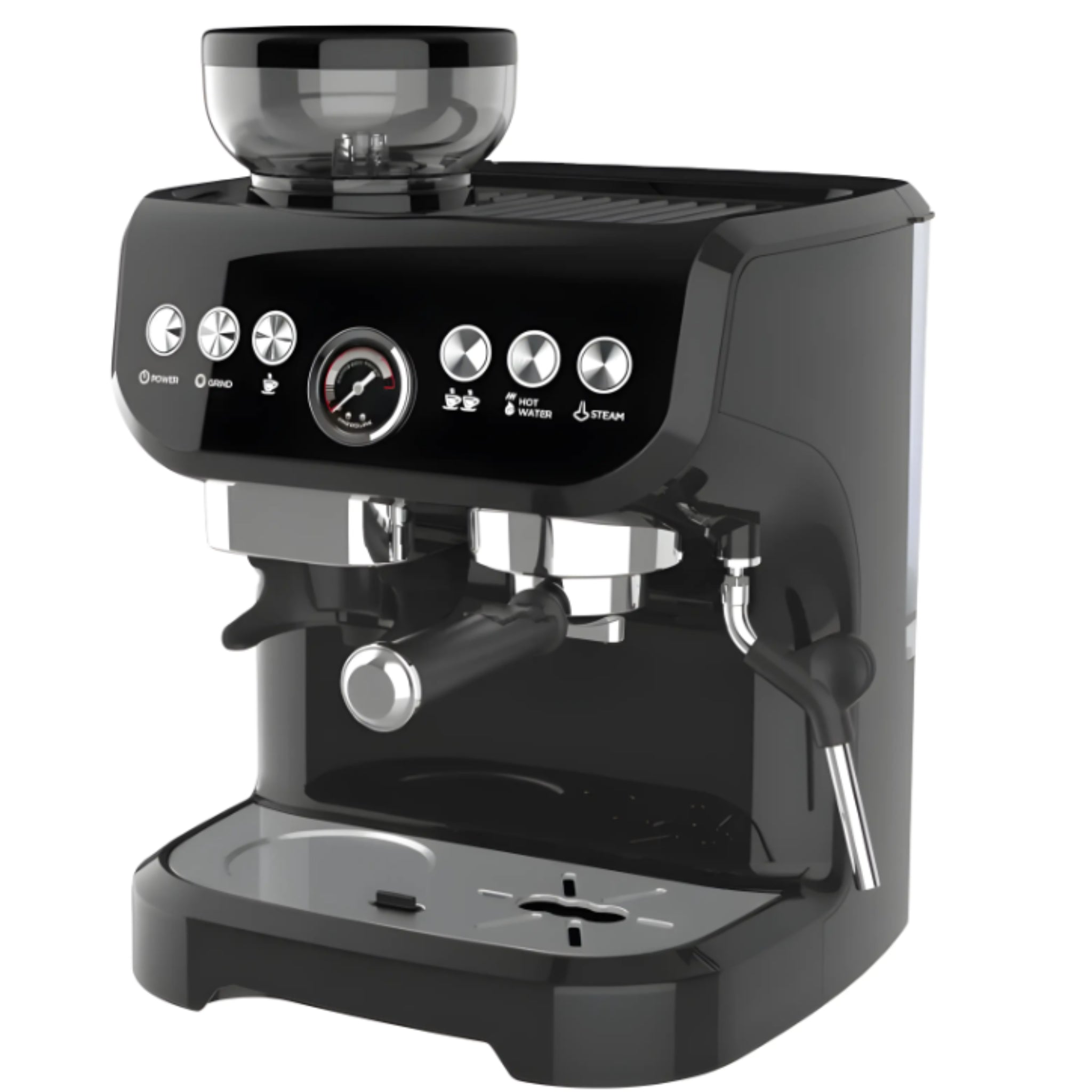 Noctera Maestro Black 20-Bar Espresso Machine