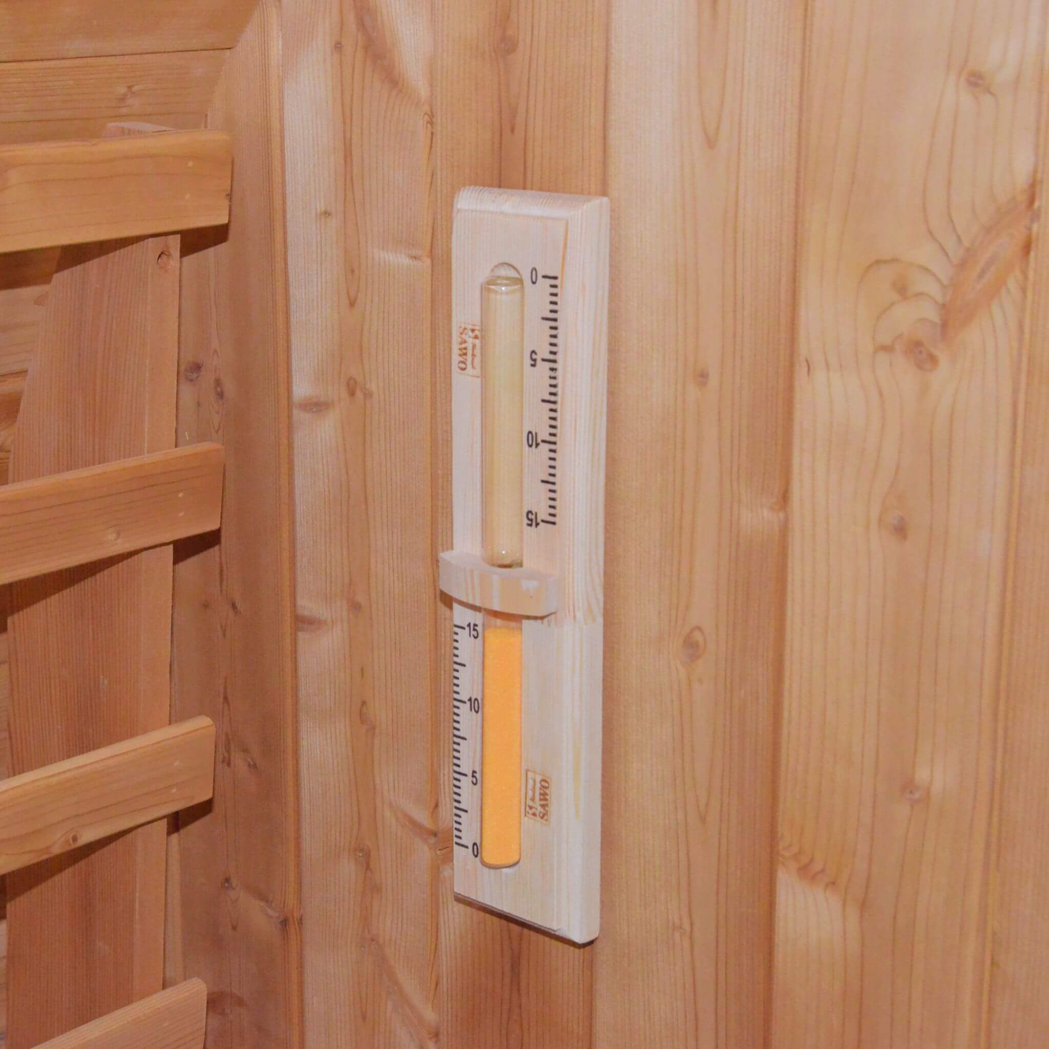 Thermora Ignite Large Premium American White Oak Outdoor Wooden Barrel Sauna With 4.5KW Sauna Heater (SAK45968)