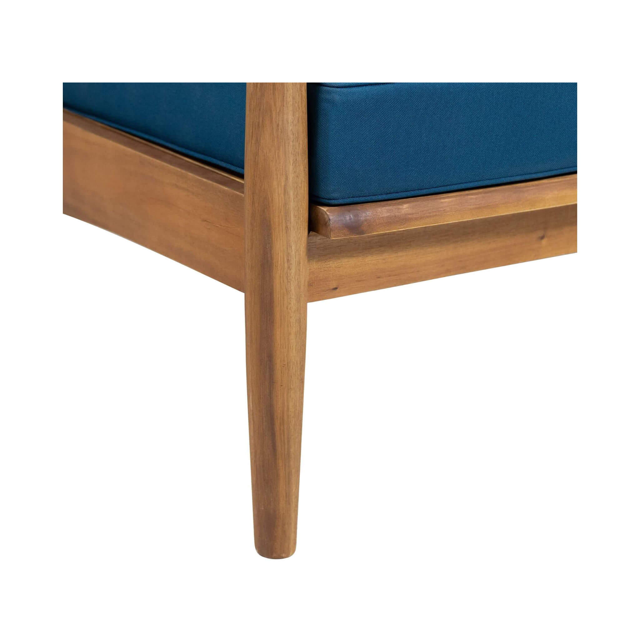 Alora Premium 4-Piece Wooden Outdoor Patio Conversation Seating Set With Cushions (SAK31469)